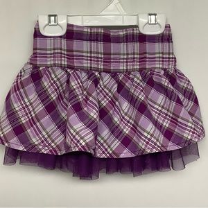 🤑1989 Place plaid skort